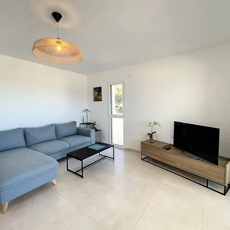 T2 Charmant Avec Piscine, Terrasse Et Garage - Calvi - Fr-1-719-16 Appartement