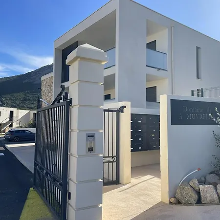 T2 Charmant Avec Piscine, Terrasse Et Garage - Calvi - Fr-1-719-16 * Calvi (Corsica)